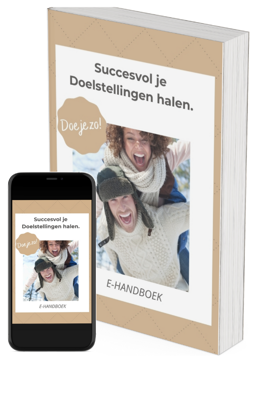 Succesvol je doelstellingen halen. A Succesvol zijn